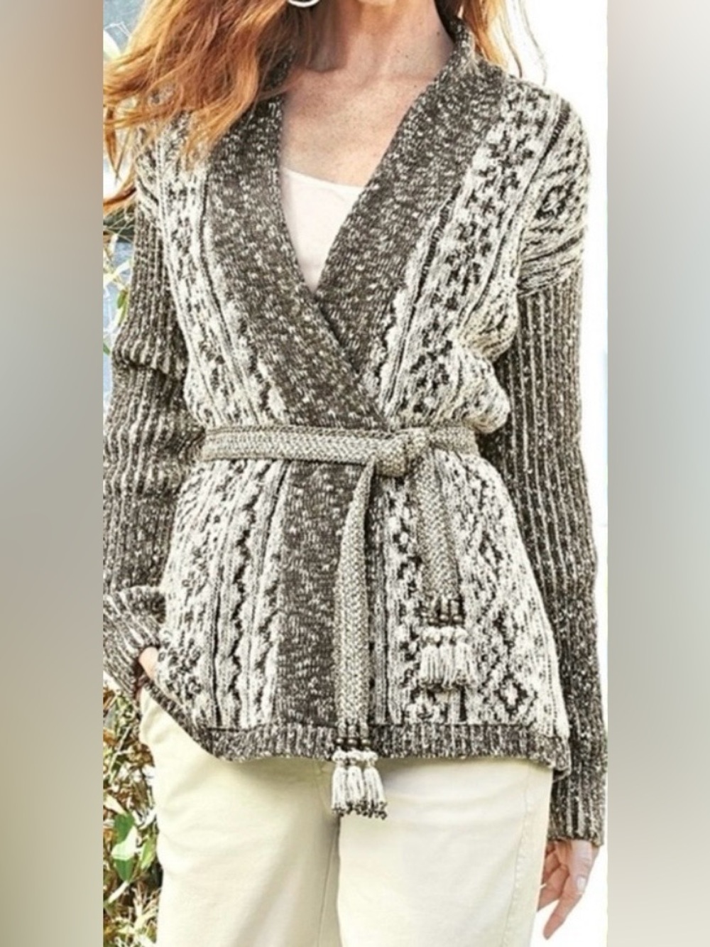 Peruvian Connection Southwest Harbor Cardigan
